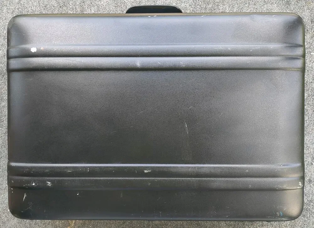 Vintage Zero Halliburton Black Aluminum Gear Case (26